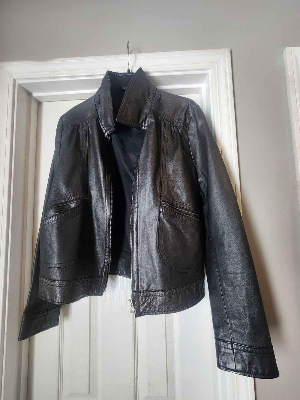 H&M Black Leather Jacket